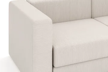 Hagblom 4-sits Vändbar Divansoffa 320 cm med Förvaring i Manchestertyg - Beige - Products - Möbler - Soffa - Divansoffa & schäslongsoffa - 4 sits soffa med divan
