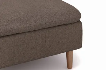 Lovis 3-sits Soffa med vändbar Divan i tyg - Brun - Products - Möbler - Soffa - Divansoffa & schäslongsoffa - 3 sits soffa med divan