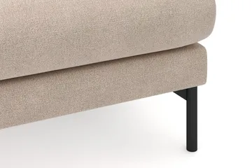 Menard 3-sits Högervänd L-formad Divansoffa i Tyg - Beige - Products - Möbler - Soffa - Divansoffa & schäslongsoffa - 4 sits soffa med divan