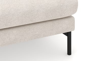 Menard 3-sits Högervänd L-formad Divansoffa i Tyg - Beige - Products - Möbler - Soffa - Divansoffa & schäslongsoffa - 4 sits soffa med divan