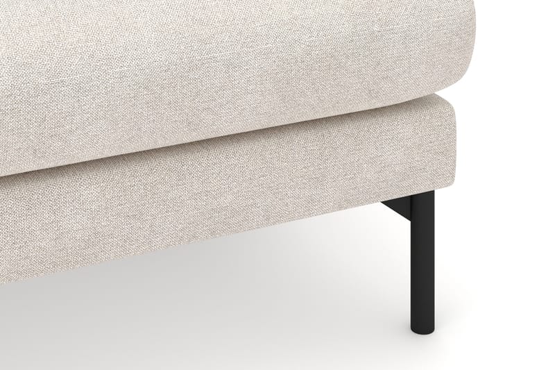 Menard 3-sits Högervänd L-formad Divansoffa i Tyg - Beige - Products - Möbler - Soffa - Divansoffa & schäslongsoffa - 4 sits soffa med divan