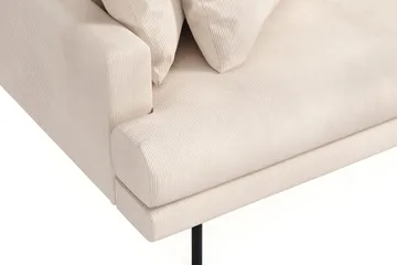 Menard 4-sits Högervänd L-formad Divansoffa i Manchester - Beige - Products - Möbler - Soffa - Divansoffa & schäslongsoffa - 4 sits soffa med divan