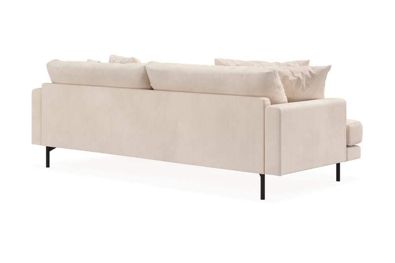 Menard 4-sits Högervänd L-formad Divansoffa i Manchester - Beige - Products - Möbler - Soffa - Divansoffa & schäslongsoffa - 4 sits soffa med divan