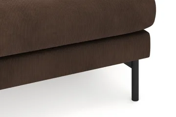 Menard 4-sits Högervänd L-formad Divansoffa i Manchester - Brun - Products - Möbler - Soffa - Divansoffa & schäslongsoffa - 4 sits soffa med divan