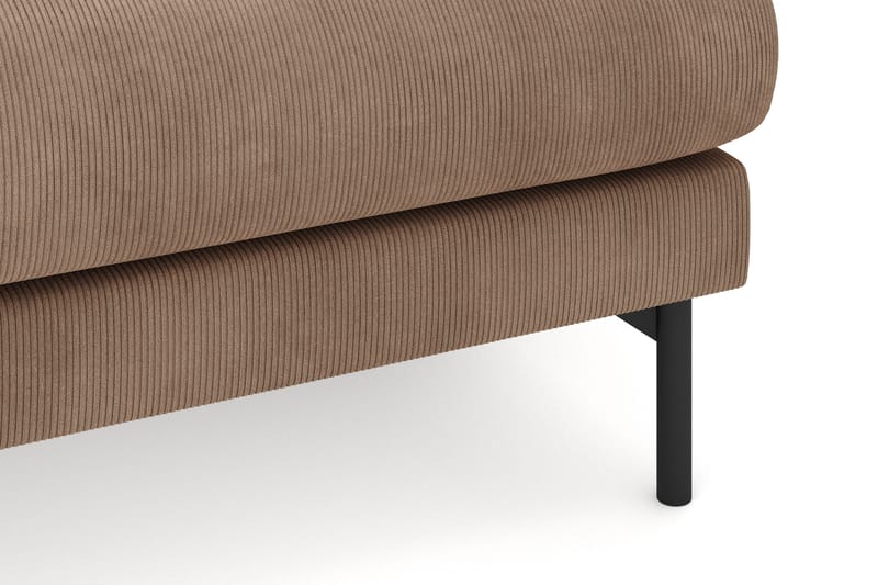 Menard 4-sits Högervänd L-formad Divansoffa i Manchester - Brun - Products - Möbler - Soffa - Divansoffa & schäslongsoffa - 4 sits soffa med divan