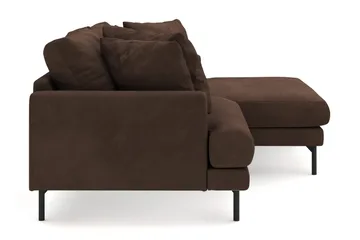 Menard 4-sits Högervänd L-formad Divansoffa i Manchester - Brun - Products - Möbler - Soffa - Divansoffa & schäslongsoffa - 4 sits soffa med divan