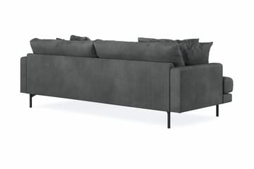 Menard 4-sits Högervänd L-formad Divansoffa i Manchester - Grå - Products - Möbler - Soffa - Divansoffa & schäslongsoffa - 4 sits soffa med divan