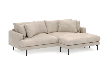 Menard 4-sits Högervänd L-formad Divansoffa i Manchester - Greige - Products - Möbler - Soffa - Divansoffa & schäslongsoffa - 4 sits soffa med divan