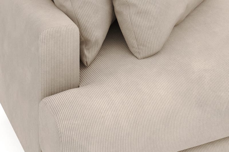 Menard 4-sits Högervänd L-formad Divansoffa i Manchester - Greige - Products - Möbler - Soffa - Divansoffa & schäslongsoffa - 4 sits soffa med divan