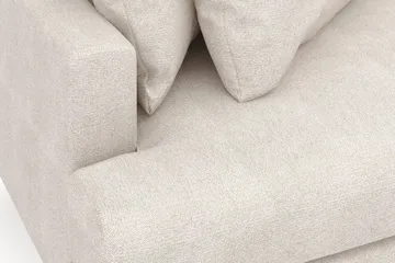 Menard 4-sits Högervänd L-formad Divansoffa i Tyg - Beige - Products - Möbler - Soffa - Divansoffa & schäslongsoffa - 4 sits soffa med divan