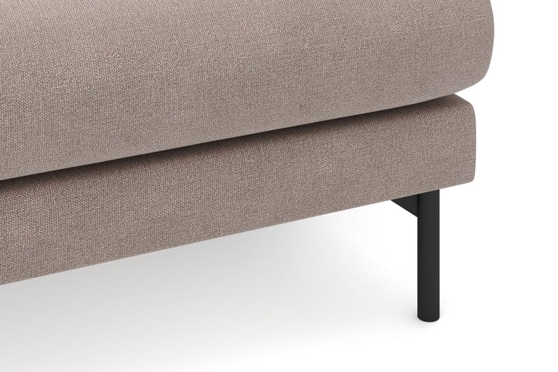 Menard 4-sits Högervänd L-formad Divansoffa i Tyg - Brun - Products - Möbler - Soffa - Divansoffa & schäslongsoffa - 4 sits soffa med divan