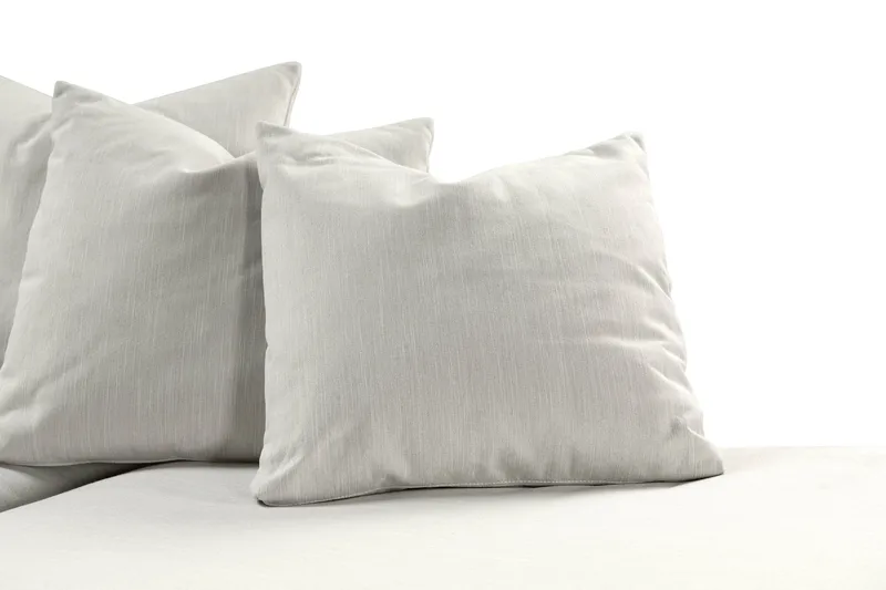Menard 4-sits Högervänd L-formad Djup Schäslongsoffa i Tyg - Ljusgrå - Products - Möbler - Soffa - Divansoffa & schäslongsoffa - 4 sits soffa med divan