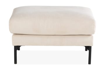 Menard 4-sits Högervänd L-formad Schäslongsoffa + Fotpall i Manchester - Beige - Products - Möbler - Soffa - Divansoffa & schäslongsoffa - 4 sits soffa med divan