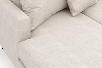Menard 4-sits Högervänd Stor U-formad Djup Soffa med Divan och Schäslong i Tyg - Beige - Products - Möbler - Soffa - Divansoffa & schäslongsoffa - 4 sits soffa med divan