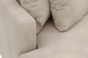 Menard 4-sits Vänstervänd L-formad Divansoffa i Manchester - Greige - Products - Möbler - Soffa - Divansoffa & schäslongsoffa - 4 sits soffa med divan