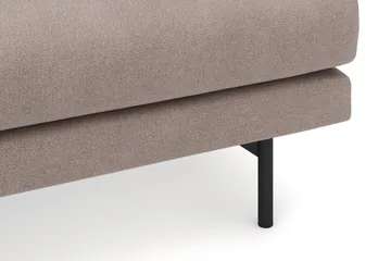 Menard 4-sits Vänstervänd L-formad Divansoffa i Tyg - Brun - Products - Möbler - Soffa - Divansoffa & schäslongsoffa - 4 sits soffa med divan
