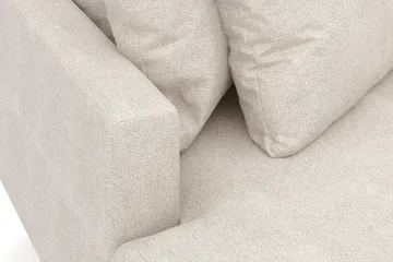 Menard 4-sits Vänstervänd L-formad Djup Divansoffa i Tyg - Beige - Products - Möbler - Soffa - Divansoffa & schäslongsoffa - 4 sits soffa med divan