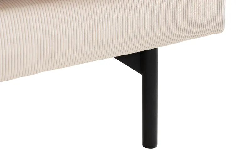 Menard 4-sits Vänstervänd L-formad Djup Schäslongsoffa i Manchester - Beige - Products - Möbler - Soffa - Divansoffa & schäslongsoffa - 4 sits soffa med divan