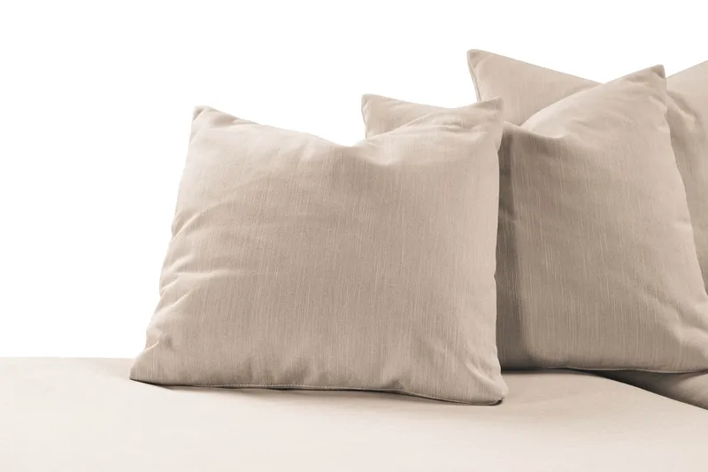 Menard 4-sits Vänstervänd L-formad Djup Schäslongsoffa i Tyg - Beige - Products - Möbler - Soffa - Divansoffa & schäslongsoffa - 4 sits soffa med divan