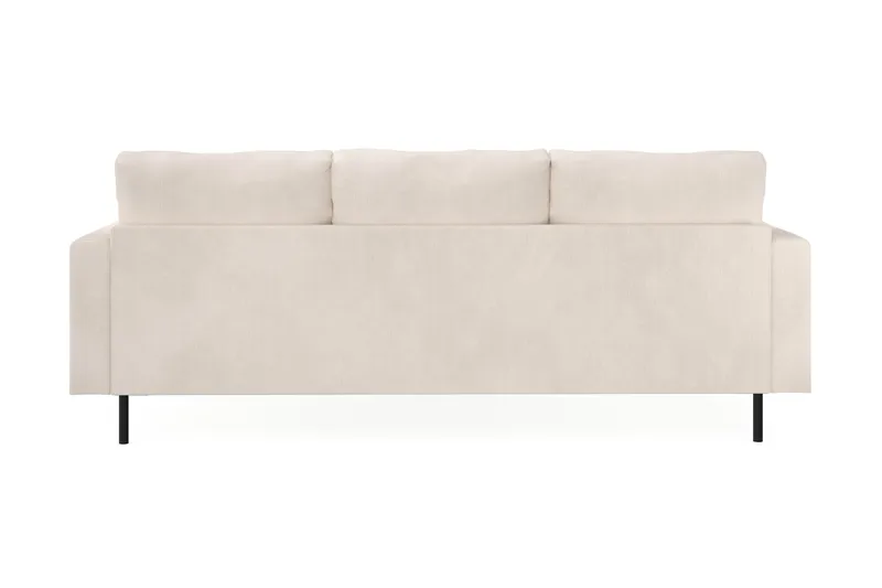 Menard Compact 3-sits Högervänd L-formad Divansoffa i Manchester - Beige - Products - Möbler - Soffa - Divansoffa & schäslongsoffa - 3 sits soffa med divan