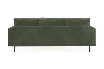 Menard Compact 3-sits Högervänd L-formad Divansoffa i Manchester - Grön - Products - Möbler - Soffa - Divansoffa & schäslongsoffa - 3 sits soffa med divan