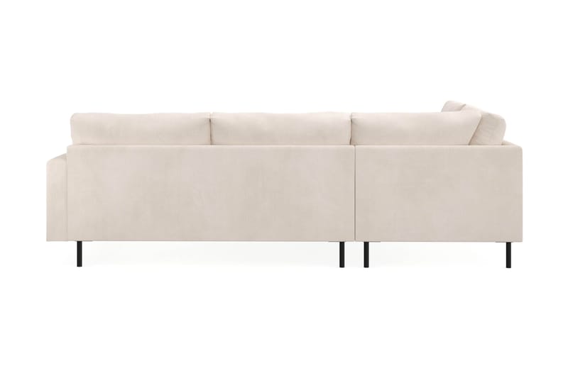 Menard Compact 4-sits Vänstervänd L-formad Schäslongsoffa i Manchester - Beige - Products - Möbler - Soffa - Divansoffa & schäslongsoffa - 4 sits soffa med divan