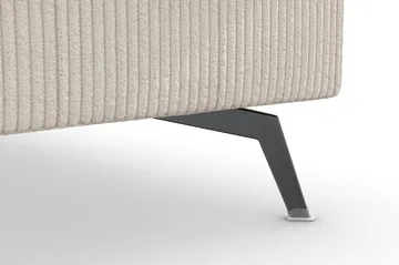 Ocean Lyx 4-sits Högervänd L-formad Schäslongsoffa i Manchester - Beige - Products - Möbler - Soffa - Divansoffa & schäslongsoffa - 4 sits soffa med divan