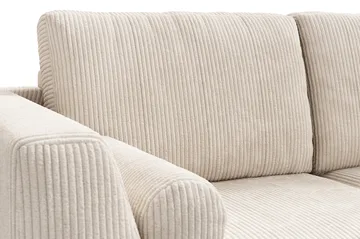 Ocean Lyx 4-sits Högervänd L-formad Schäslongsoffa i Manchester - Beige - Products - Möbler - Soffa - Divansoffa & schäslongsoffa - 4 sits soffa med divan