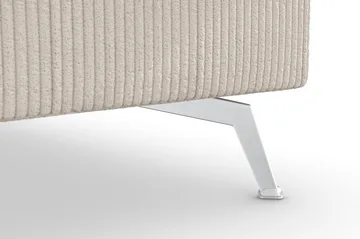 Ocean Lyx 4-sits Högervänd L-formad Schäslongsoffa i Manchester - Beige - Products - Möbler - Soffa - Divansoffa & schäslongsoffa - 4 sits soffa med divan