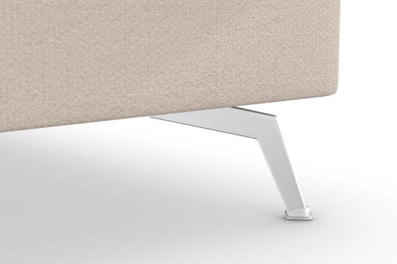 Ocean Lyx 4-sits Högervänd L-formad Schäslongsoffa i Tyg - Beige - Products - Möbler - Soffa - Divansoffa & schäslongsoffa - 4 sits soffa med divan
