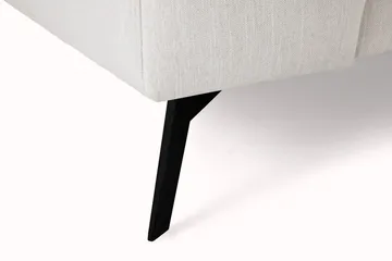 Ocean Lyx 4-sits Högervänd L-formad Schäslongsoffa i Tyg - Ljusgrå - Products - Möbler - Soffa - Divansoffa & schäslongsoffa - 4 sits soffa med divan