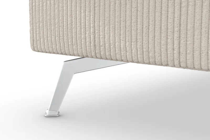 Ocean Lyx 4-sits Vänstervänd L-formad Schäslongsoffa i Manchester - Beige - Products - Möbler - Soffa - Divansoffa & schäslongsoffa - 4 sits soffa med divan