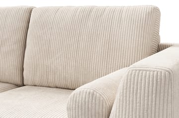 Ocean Lyx 4-sits Vänstervänd L-formad Schäslongsoffa i Manchester - Beige - Products - Möbler - Soffa - Divansoffa & schäslongsoffa - 4 sits soffa med divan