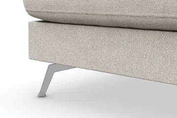 Ocean Lyx 4-sits Vänstervänd L-formad Schäslongsoffa i Tyg - Beige - Products - Möbler - Soffa - Divansoffa & schäslongsoffa - 4 sits soffa med divan