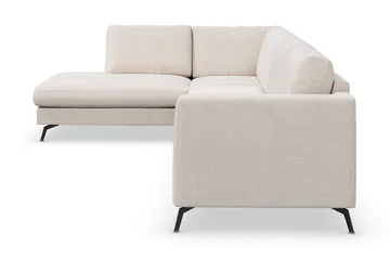 Ocean Lyx 4-sits Vänstervänd L-formad Schäslongsoffa i Tyg - Beige - Products - Möbler - Soffa - Divansoffa & schäslongsoffa - 4 sits soffa med divan