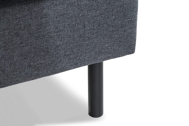 Peppe 3-sits Vändbar L-formad Divansoffa i Tyg - Mörkgrå - Products - Möbler - Soffa - Divansoffa & schäslongsoffa - 3 sits soffa med divan