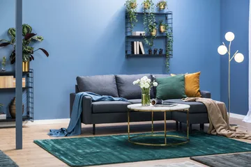 Peppe 3-sits Vändbar L-formad Divansoffa i Tyg - Mörkgrå - Products - Möbler - Soffa - Divansoffa & schäslongsoffa - 3 sits soffa med divan