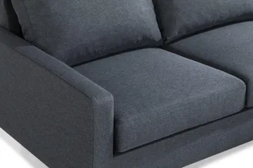 Peppe 3-sits Vändbar L-formad Divansoffa i Tyg - Mörkgrå - Products - Möbler - Soffa - Divansoffa & schäslongsoffa - 3 sits soffa med divan