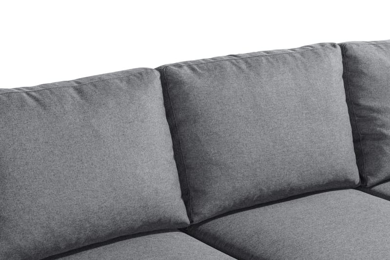 Peppe 4-sits Högervänd L-formad Schäslongsoffa i Tyg - Ljusgrå - Products - Möbler - Soffa - Divansoffa & schäslongsoffa - 4 sits soffa med divan