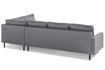 Peppe 4-sits Högervänd L-formad Schäslongsoffa i Tyg - Ljusgrå - Products - Möbler - Soffa - Divansoffa & schäslongsoffa - 4 sits soffa med divan