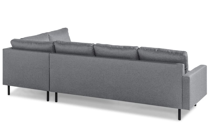 Peppe 4-sits Högervänd L-formad Schäslongsoffa i Tyg - Ljusgrå - Products - Möbler - Soffa - Divansoffa & schäslongsoffa - 4 sits soffa med divan