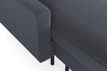 Peppe 4-sits Högervänd U-formad Soffa med Divan och Schäslong i Tyg - Mörkgrå - Products - Möbler - Soffa - Divansoffa & schäslongsoffa - 4 sits soffa med divan