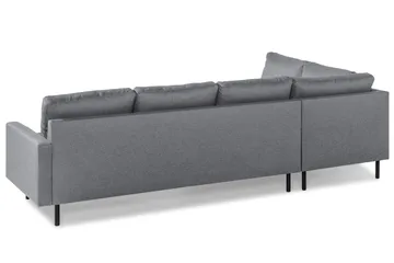 Peppe 4-sits Vänstervänd L-formad Schäslongsoffa i Tyg - Ljusgrå - Products - Möbler - Soffa - Divansoffa & schäslongsoffa - 4 sits soffa med divan