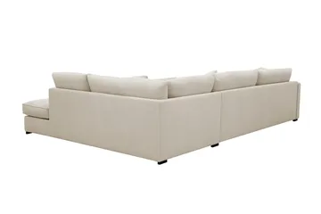 Rossita Lyx 4-sits Extra djup Soffa med Schäslong Höger - Beige Tyg - Products - Möbler - Soffa - Divansoffa & schäslongsoffa - 4 sits soffa med divan