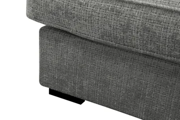Rossita Lyx 4-sits Extra djup Soffa med Schäslong Höger - Grå Chenille - Products - Möbler - Soffa - Divansoffa & schäslongsoffa - 4 sits soffa med divan