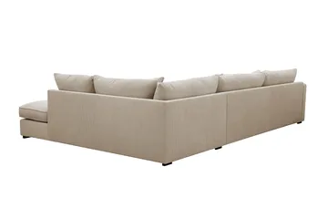 Rossita Lyx 4-sits Extra djup Soffa med Schäslong Höger - Greige Manchester - Products - Möbler - Soffa - Divansoffa & schäslongsoffa - 4 sits soffa med divan