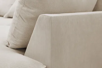 Rossita Lyx 4-sits Extra djup Soffa med Schäslong Höger - Greige Manchester - Products - Möbler - Soffa - Divansoffa & schäslongsoffa - 4 sits soffa med divan