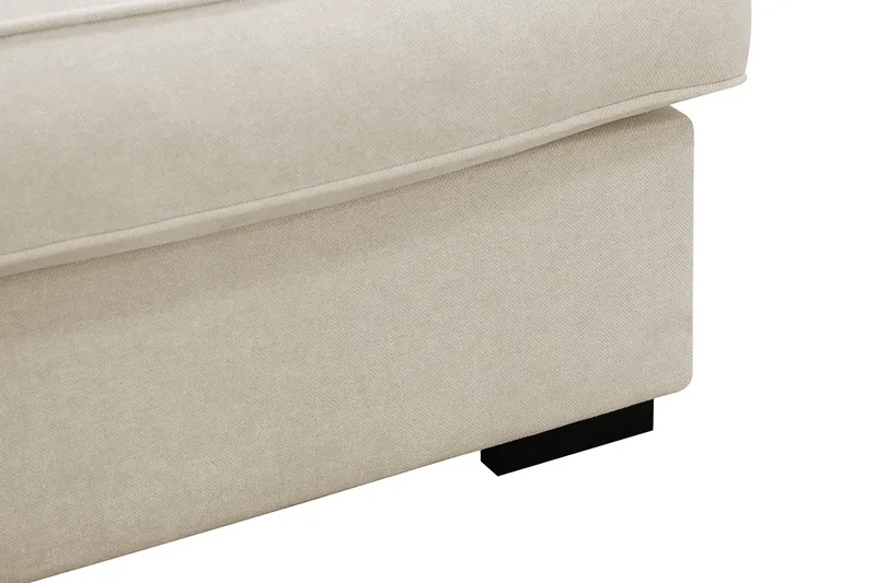 Rossita Lyx 4-sits Extra djup Soffa med Schäslong Vänster - Beige Tyg - Products - Möbler - Soffa - Divansoffa & schäslongsoffa - 4 sits soffa med divan