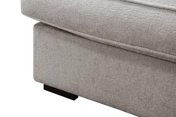 Rossita Lyx 4-sits Högervänd L-formad Extra Djup Schäslongsoffa i Chenille - Grå/Brun Chenille - Products - Möbler - Soffa - Divansoffa & schäslongsoffa - 4 sits soffa med divan