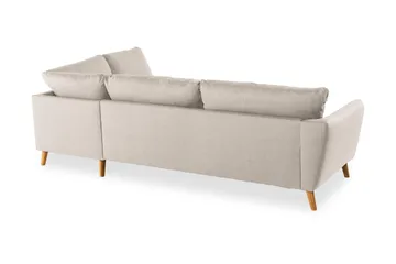 Trend 4-sits Högervänd L-formad Schäslongsoffa i Tyg 280 cm bred - Beige - Products - Möbler - Soffa - Divansoffa & schäslongsoffa - 4 sits soffa med divan